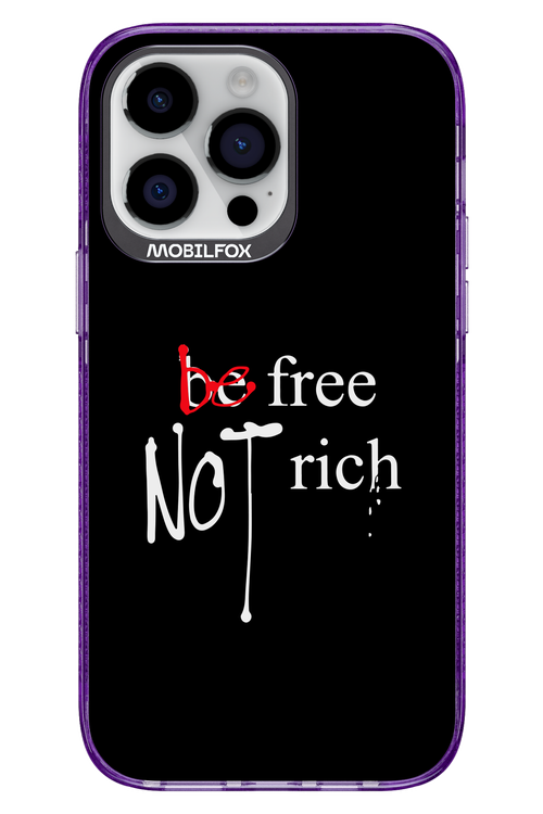 Be Free Black - Apple iPhone 14 Pro Max
