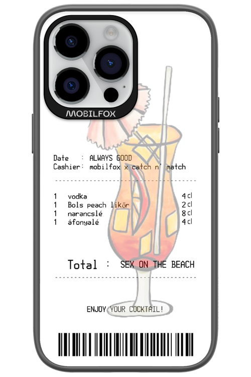 sex on the beach koktél - Apple iPhone 14 Pro Max