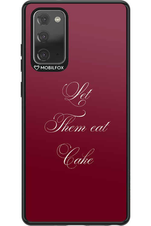 Let Them Eat Cake - Samsung Galaxy Note 20