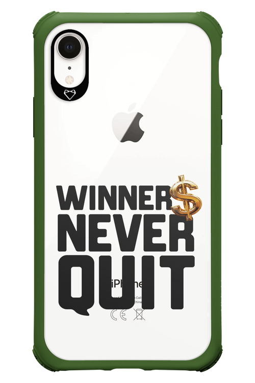 Winners Never Quit - Apple iPhone XR