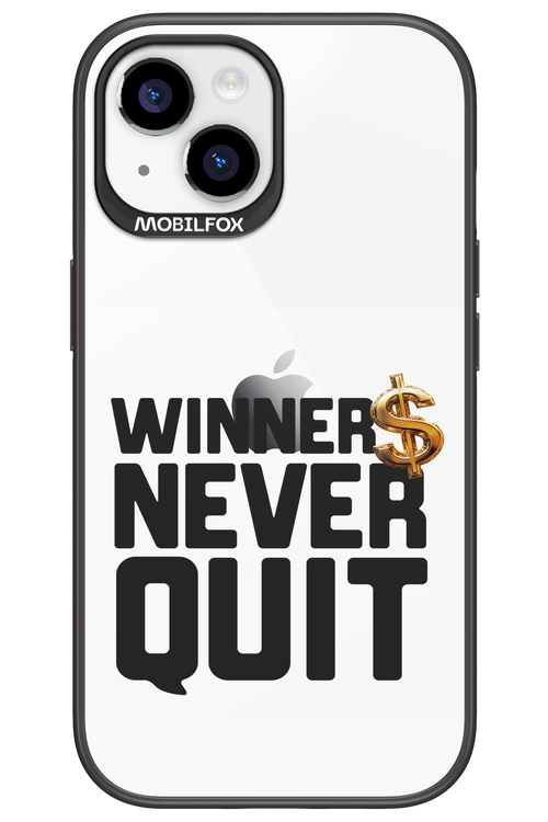 Winners Never Quit - Apple iPhone 15