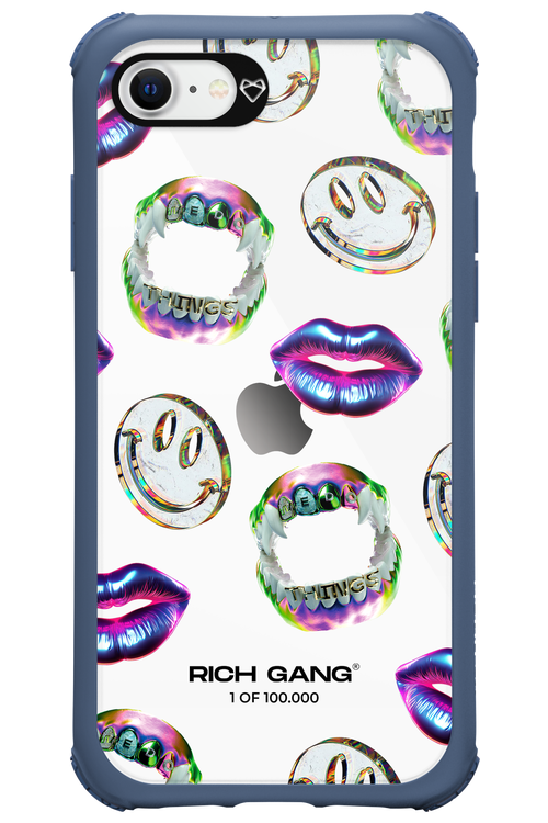 Crazy Rich Transparent - Apple iPhone SE 2022