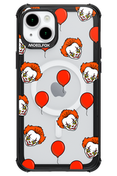 Mystery Clown (Transparent) - Apple iPhone 15 Plus