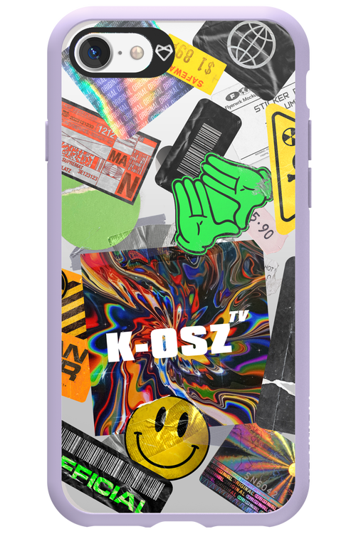 K-osz Sticker Transparent - Apple iPhone 7