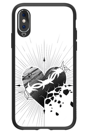 Fekete Szív 2.0 - Apple iPhone XS
