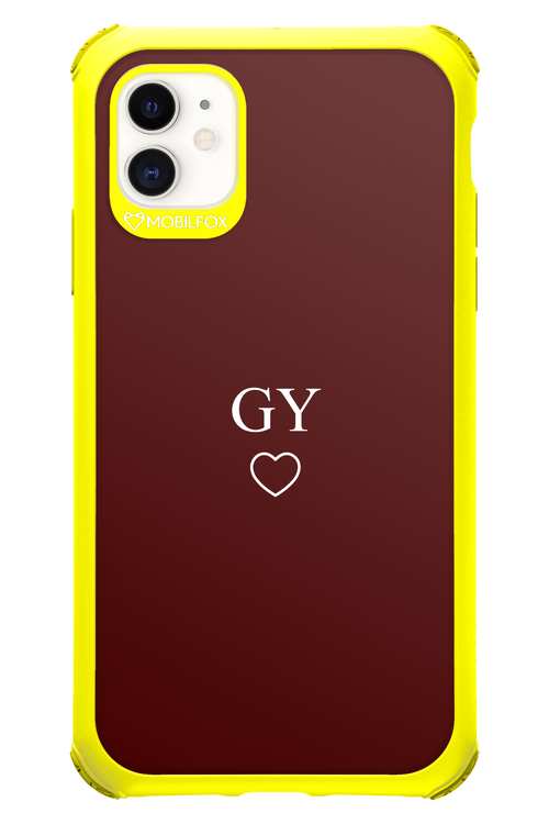 GY Burgundia 2.0 - Apple iPhone 11
