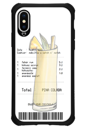 pina colada koktél - Apple iPhone XS