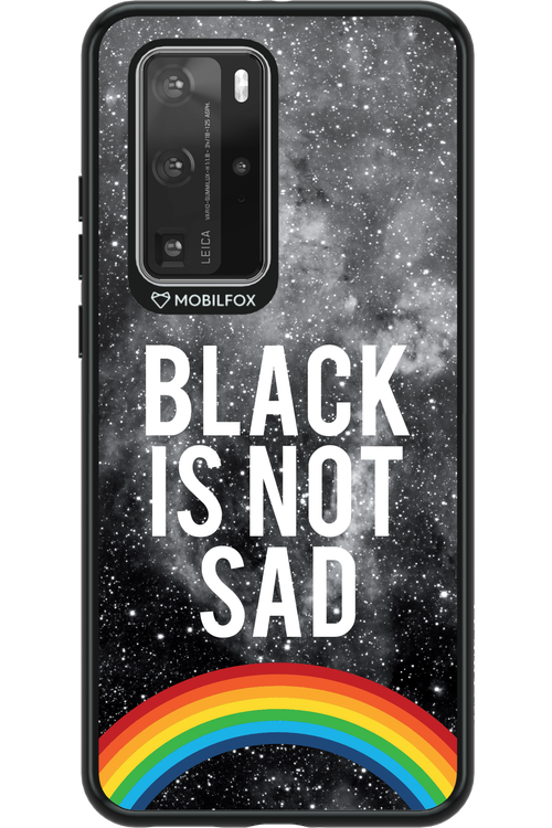 Black is not sad - Huawei P40 Pro