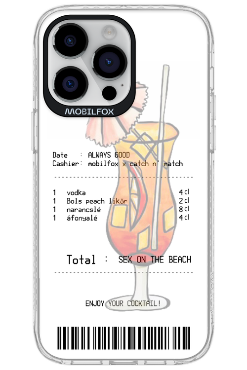 sex on the beach koktél - Apple iPhone 14 Pro Max