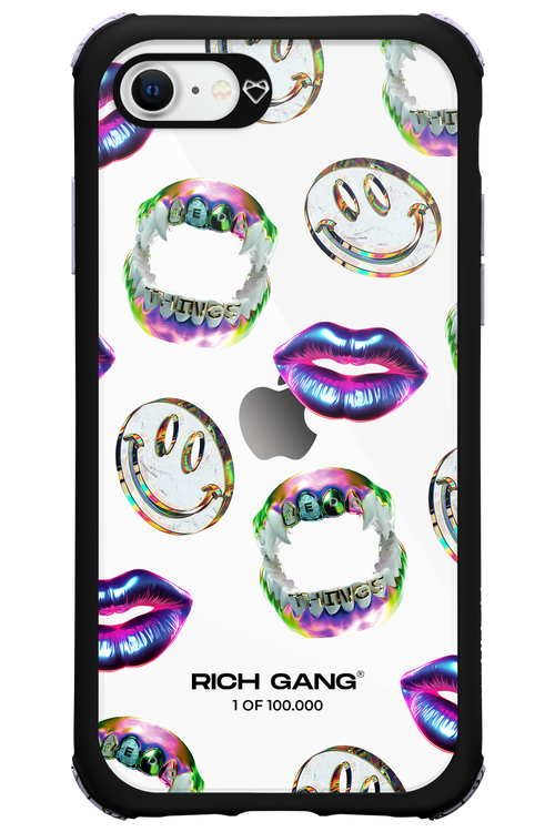 Crazy Rich Transparent - Apple iPhone SE 2022