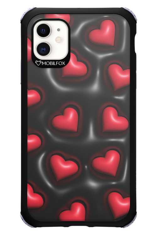 Hearts in love - Apple iPhone 11