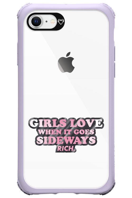 When it goes sideways - Apple iPhone 8