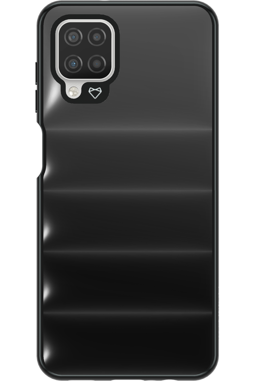 Black Puffer Case - Samsung Galaxy A12