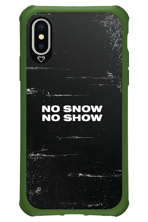 No snow, no show - Apple iPhone XS