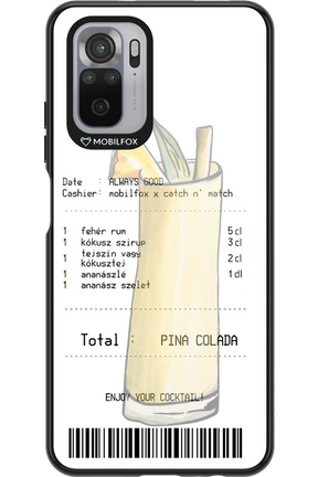 pina colada koktél - Xiaomi Redmi Note 10