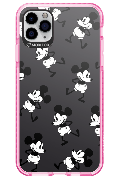 Iconic Mouse (antracite pattern) - Apple iPhone 11 Pro Max