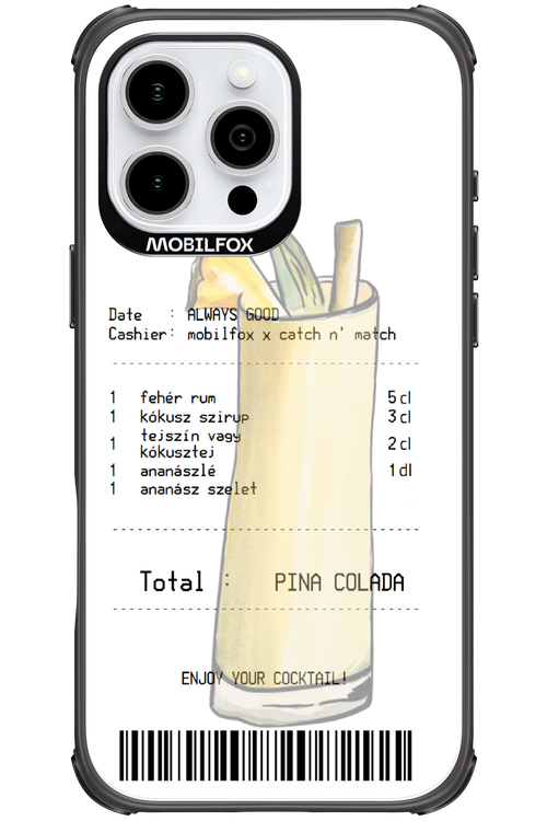 pina colada koktél - Apple iPhone 16 Pro Max