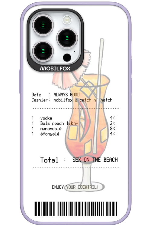 sex on the beach koktél - Apple iPhone 15 Pro Max