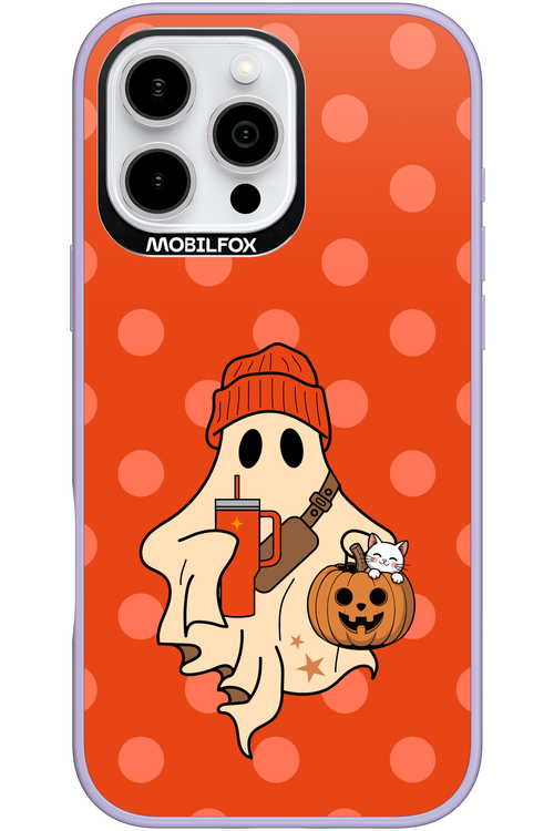 Ghost Girl (Orange) - Apple iPhone 16 Pro Max
