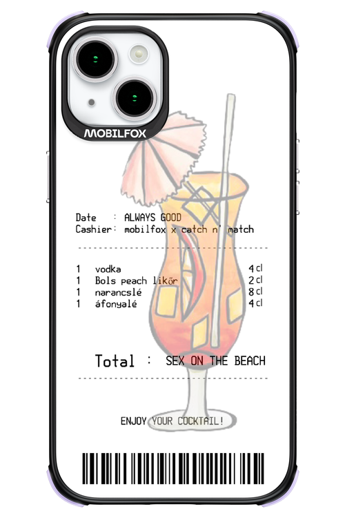 sex on the beach koktél - Apple iPhone 15 Plus