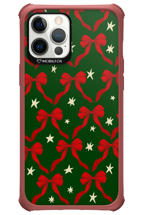 Bow & Stars (Green) - Apple iPhone 12 Pro Max