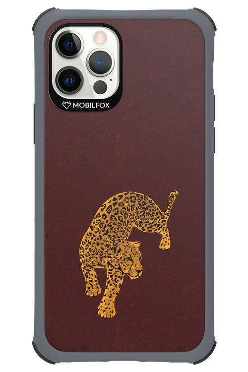 Burgundy Leopard - Apple iPhone 12 Pro
