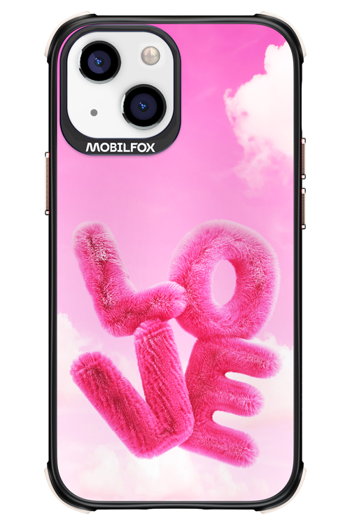 Pinky Love Clouds - Apple iPhone 13 Mini