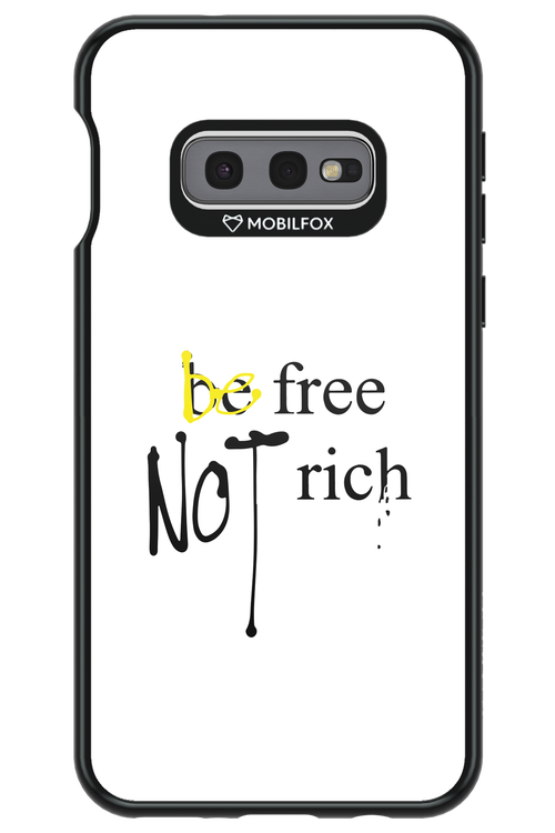 Be Free White - Samsung Galaxy S10e