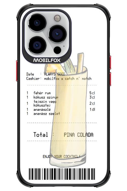 pina colada koktél - Apple iPhone 13 Pro