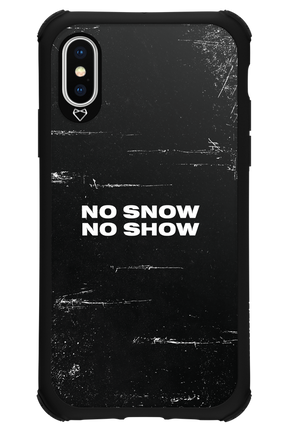 No snow, no show - Apple iPhone XS