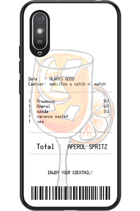 aperol spritz koktél - Xiaomi Redmi 9A