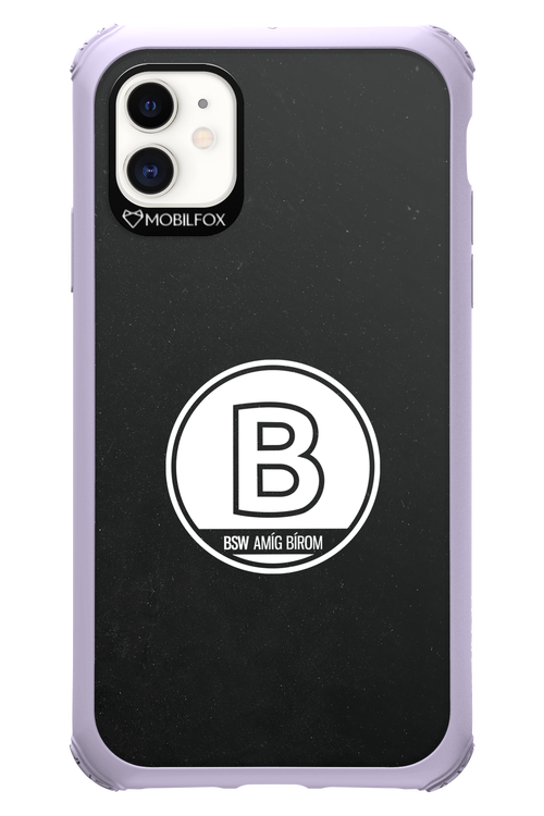 Amig bírom Black - Apple iPhone 11