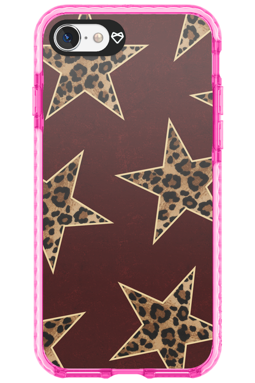 Wild Stars Burgundy - Apple iPhone 7