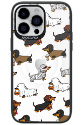 Scary Dachshund (Transparent) - Apple iPhone 14 Pro Max