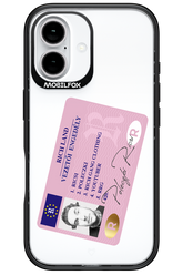 Vezetői engedély - Apple iPhone 16