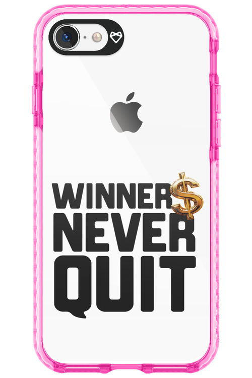 Winners Never Quit - Apple iPhone 8