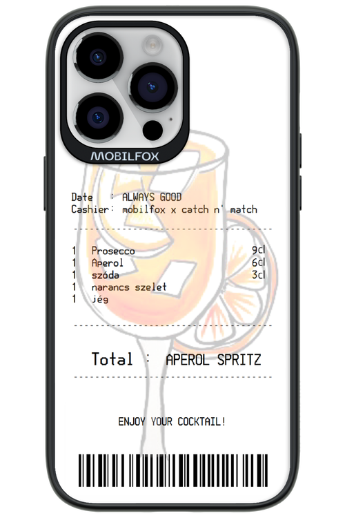 aperol spritz koktél - Apple iPhone 14 Pro Max
