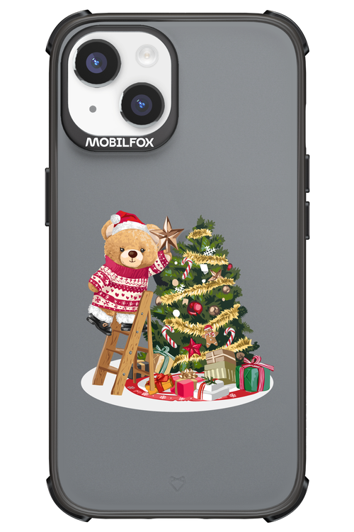 Christmas Bear (Transparent) - Apple iPhone 14
