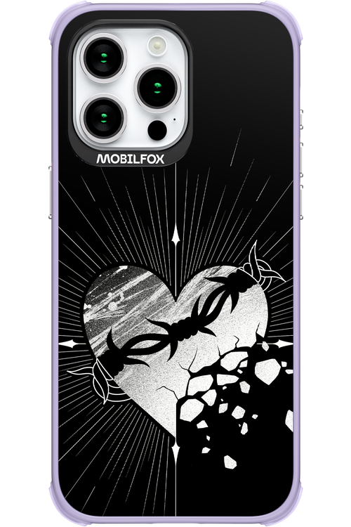 Fehér Szív - Apple iPhone 15 Pro Max