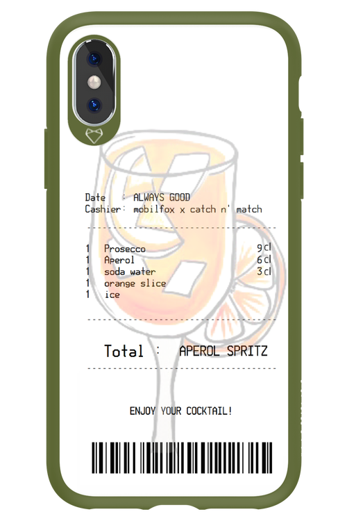 aperol spritz cocktail - Apple iPhone X