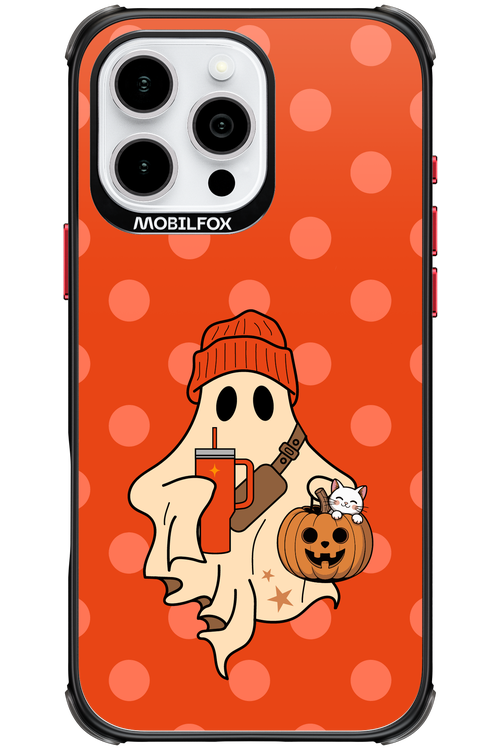 Ghost Girl (Orange) - Apple iPhone 16 Pro Max