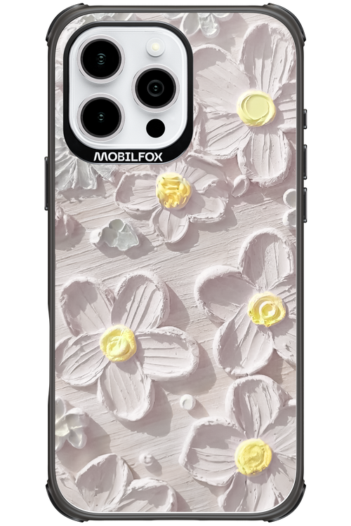 White Flowers - Apple iPhone 16 Pro Max