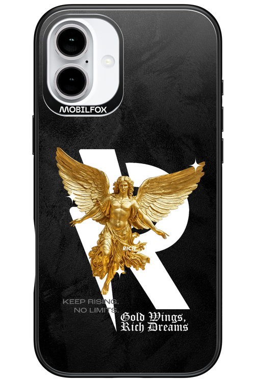 Gold Wings - Apple iPhone 16 Plus