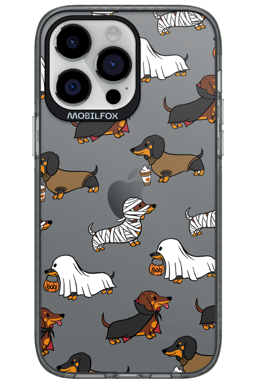 Scary Dachshund (Transparent) - Apple iPhone 14 Pro Max