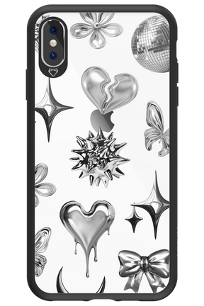 Silver Zone Transparent - Apple iPhone XS Max