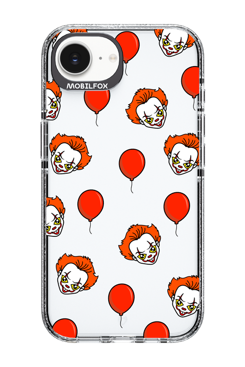 Mystery Clown (Transparent) - Apple iPhone 16e