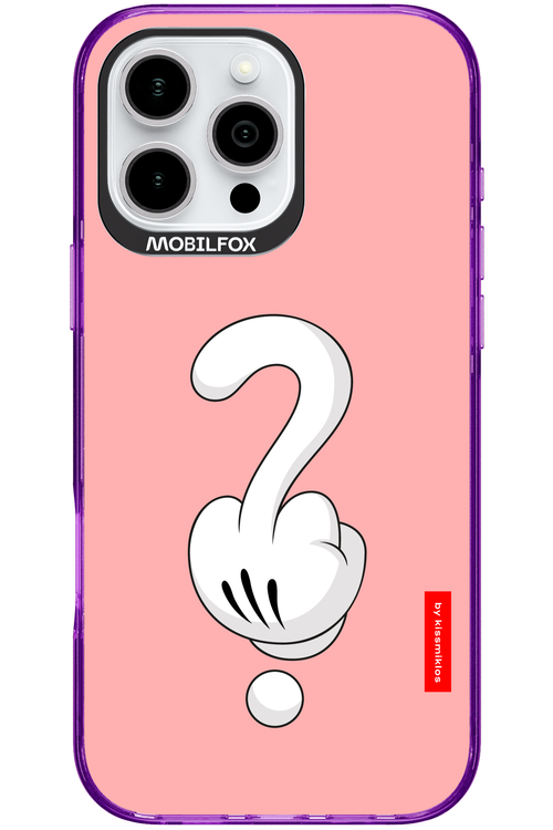 Fuck Hand (Pink) 2.0 - Apple iPhone 16 Pro Max