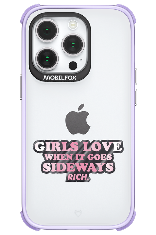 When it goes sideways - Apple iPhone 14 Pro