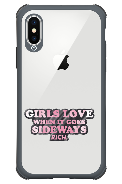 When it goes sideways - Apple iPhone XS