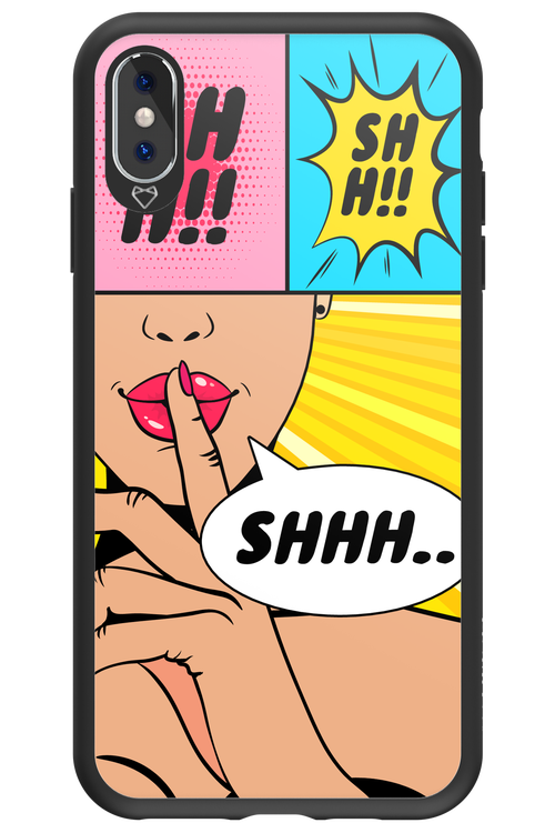 Shhh! (comic) - Apple iPhone XS Max